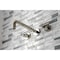 Kingston Brass Roman Tub Faucet, Polished Nickel, Wall Mount KS8026ML - alternate 3